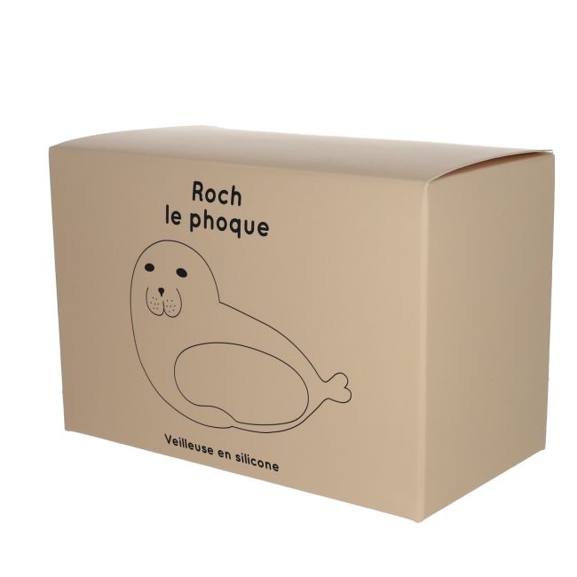 Veilleuse Roch le phoque rechargeable