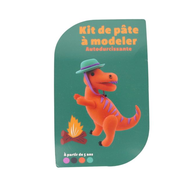 Kit créatif pâte à modeler autodurcissante - Dinosaure Diplo
