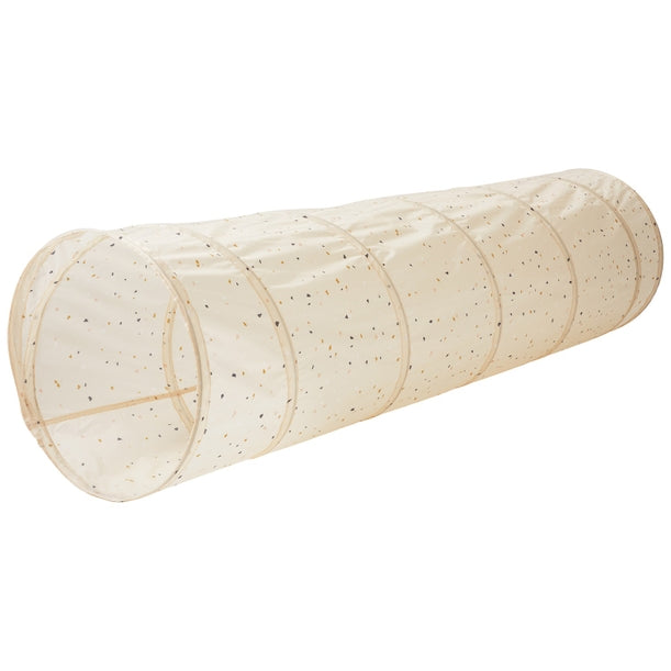 Tunnel de jeu pour enfants en tissu recyclé écologique - terrazzo