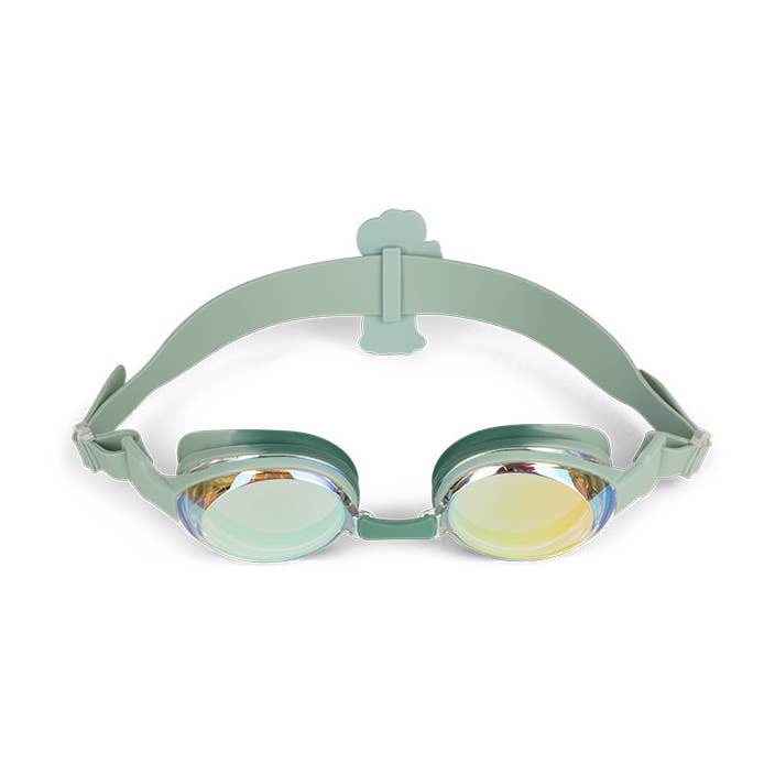 Lunettes de natation - vertes - chien