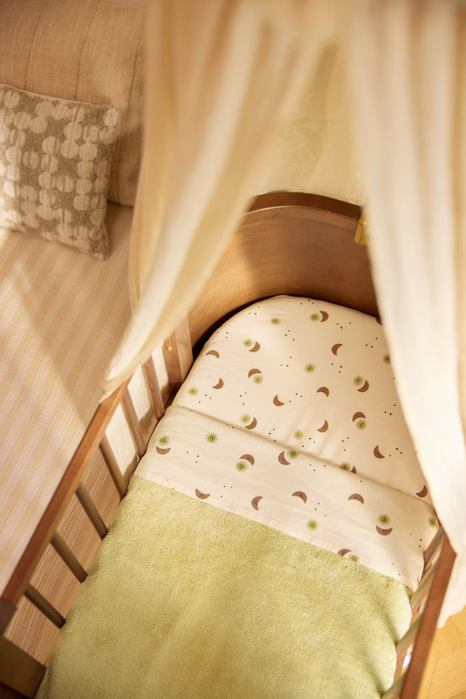 Drap-housse Jersey 60x120cm - Over the Moon
