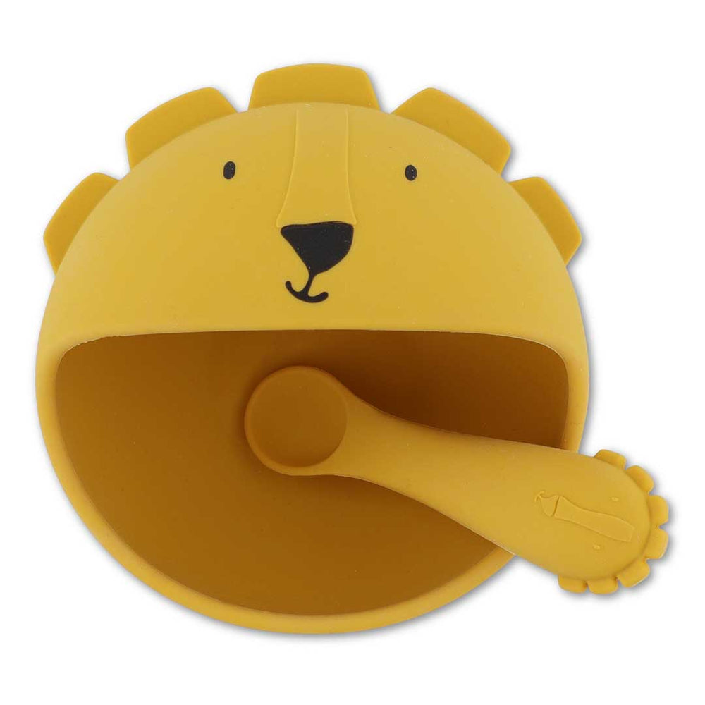 Premier ensemble repas pour bébé - Monsieur Lion