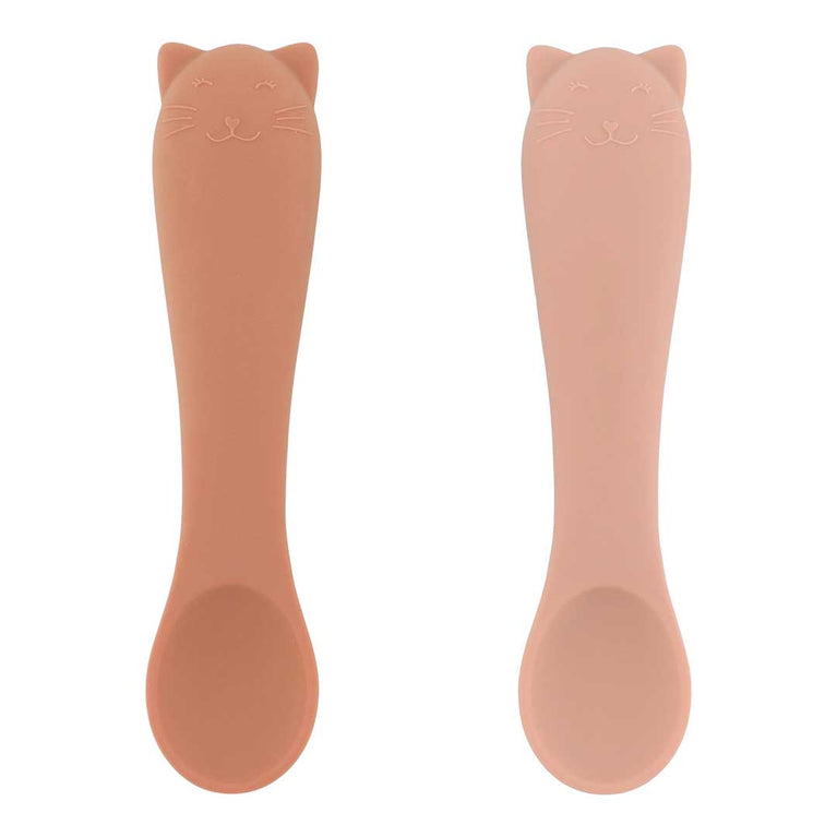 Première cuillère pour bébé pack de 2 - Mme Cat