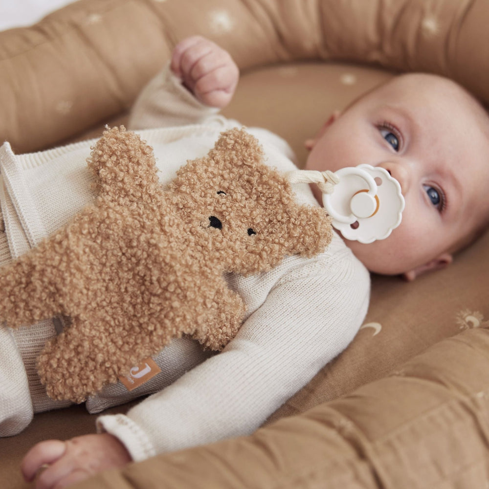 Attache sucette ourson biscuit