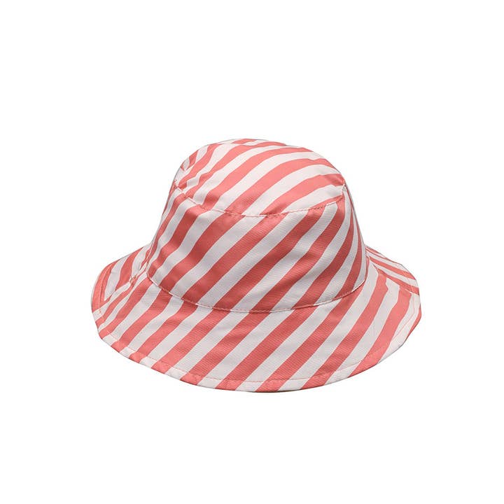 Chapeau réversible Stripes Bloom & Blush