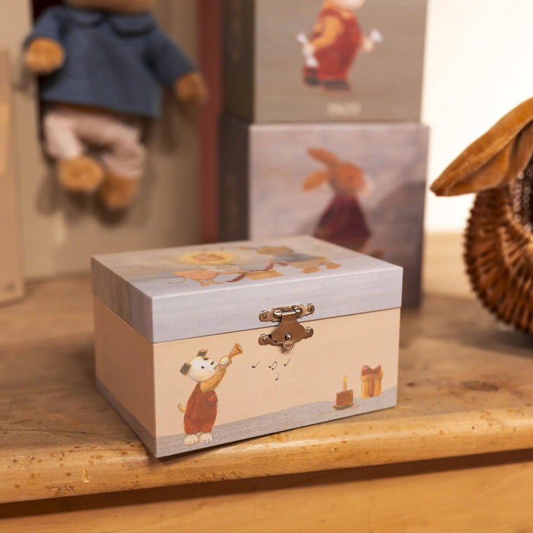 Boîte à bijoux musicale Amis