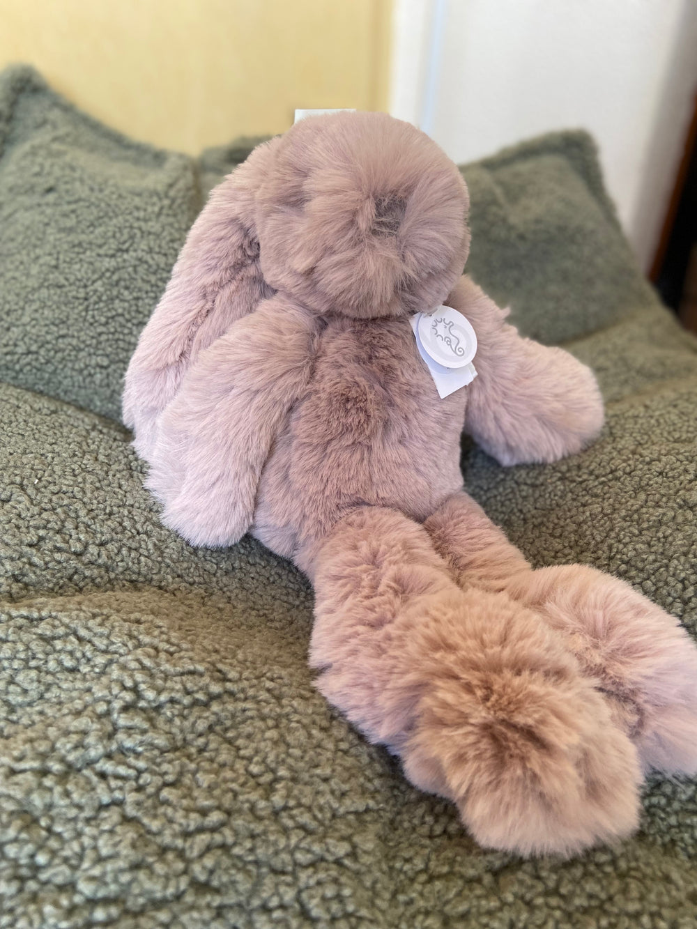 Peluche/Doudou lapin extra douce - Rosa pour bébé