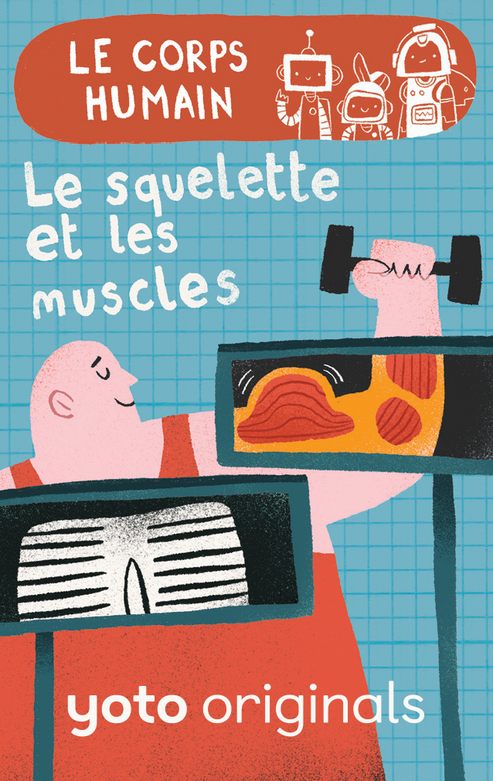 Lot de 8 cartes - Les BrainBots : le corps humain - carte yoto