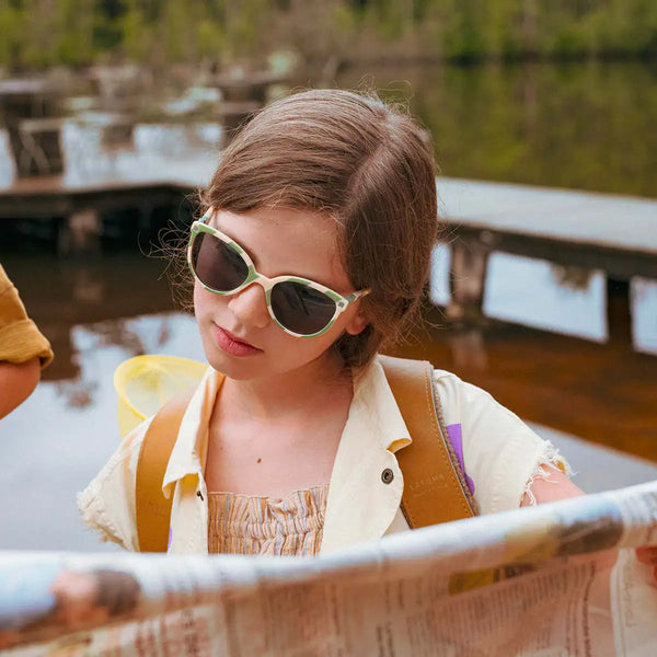 Lunette de soleil - Buzz Rayure Sauge 4-6 ans