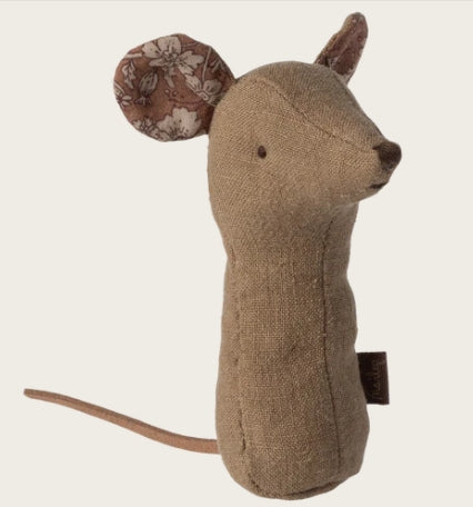 Hochet Souris - Ambre clair