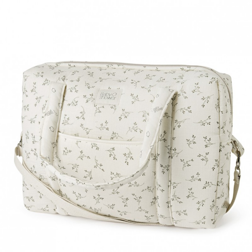 Sac à langer fleur d'olivier