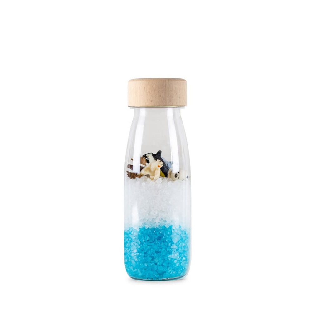Bouteille sensorielle arctique