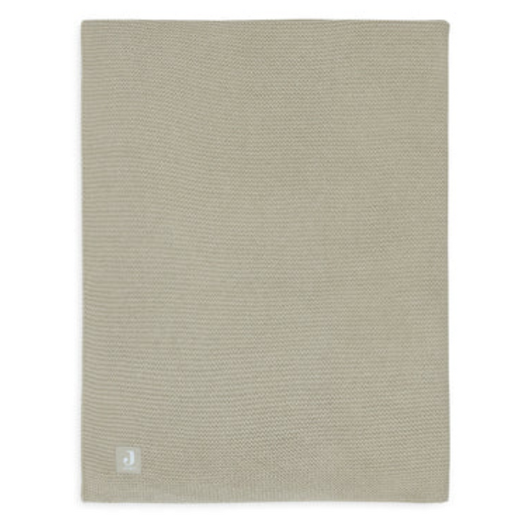 Couverture 75x100cm Basic Knit - Olive Green