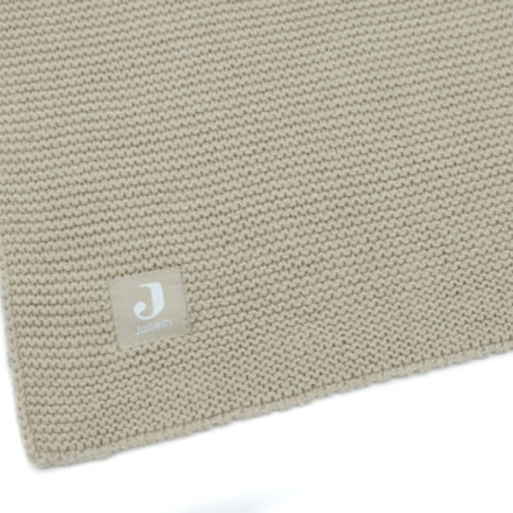 Couverture 75x100cm Basic Knit - Olive Green