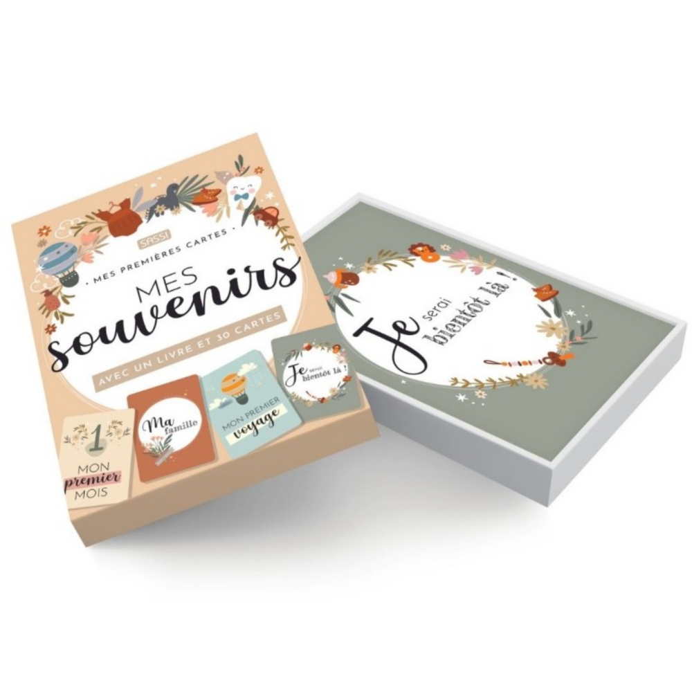 Cartes étapes - mes premiers souvenirs
