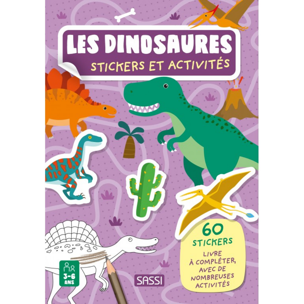 Stickers et activités - Les dinosaures