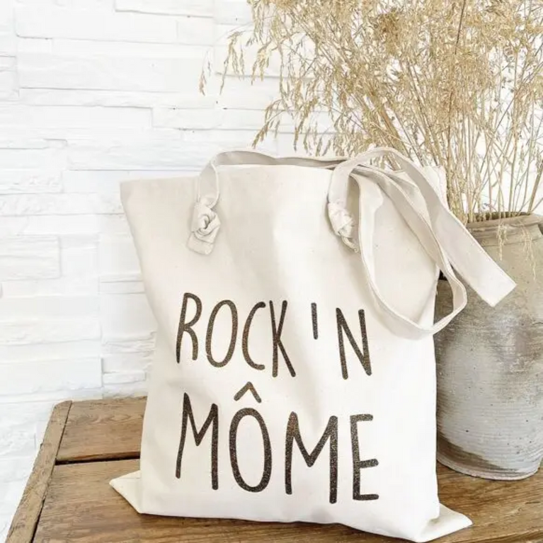 Tote Bag À Noeuds "Rockn Mome"