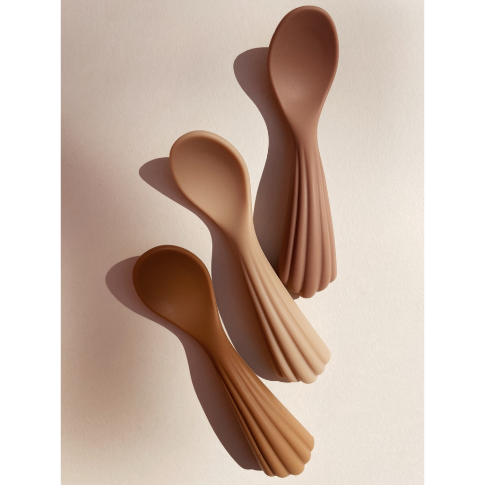 3 cuillères pour bébé - coquillage