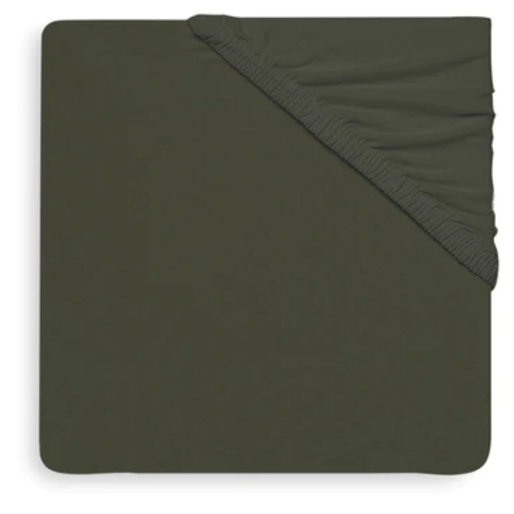 Drap-housse Jersey 60x120cm - Leaf Green