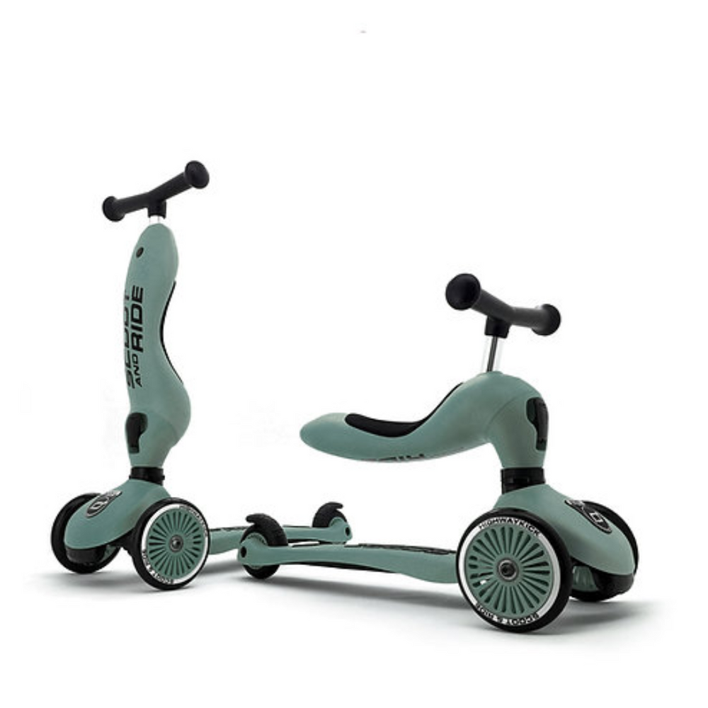 Trottinette évolutive - Highwaykick 1 Vert Forêt