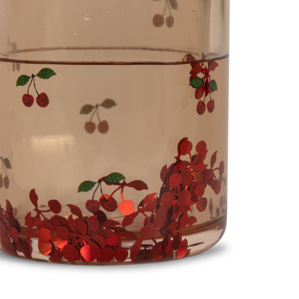 2 tasses à paillettes - cerise