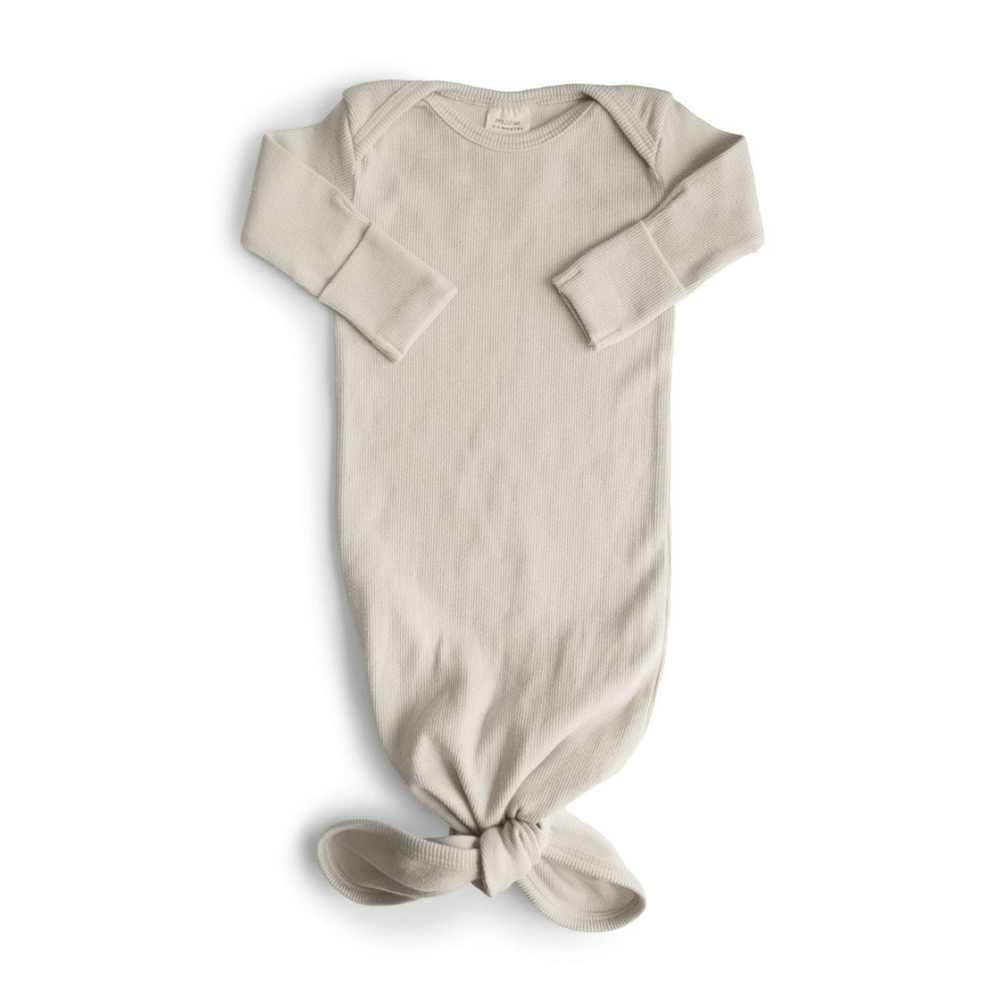 Pyjama/Gigoteuse nouée - ivoire