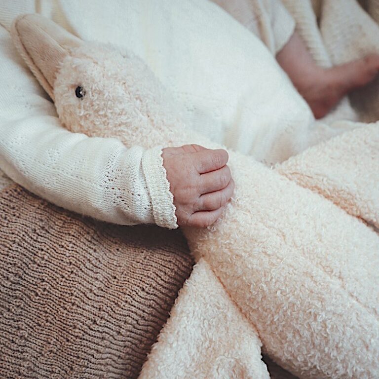 Peluche Bruit Blanc Liva l’oie