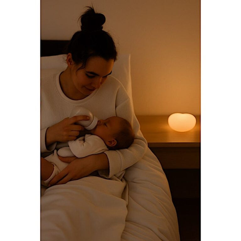 Veilleuse d’Allaitement en Silicone – Ruby