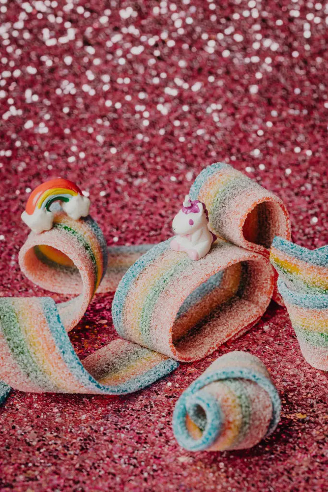 Bouteille sensorielle - Arc-en-ciel magique