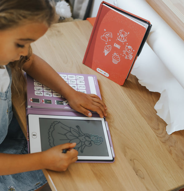 KIDYDRAW-MINI Tablette à dessin - Princesses