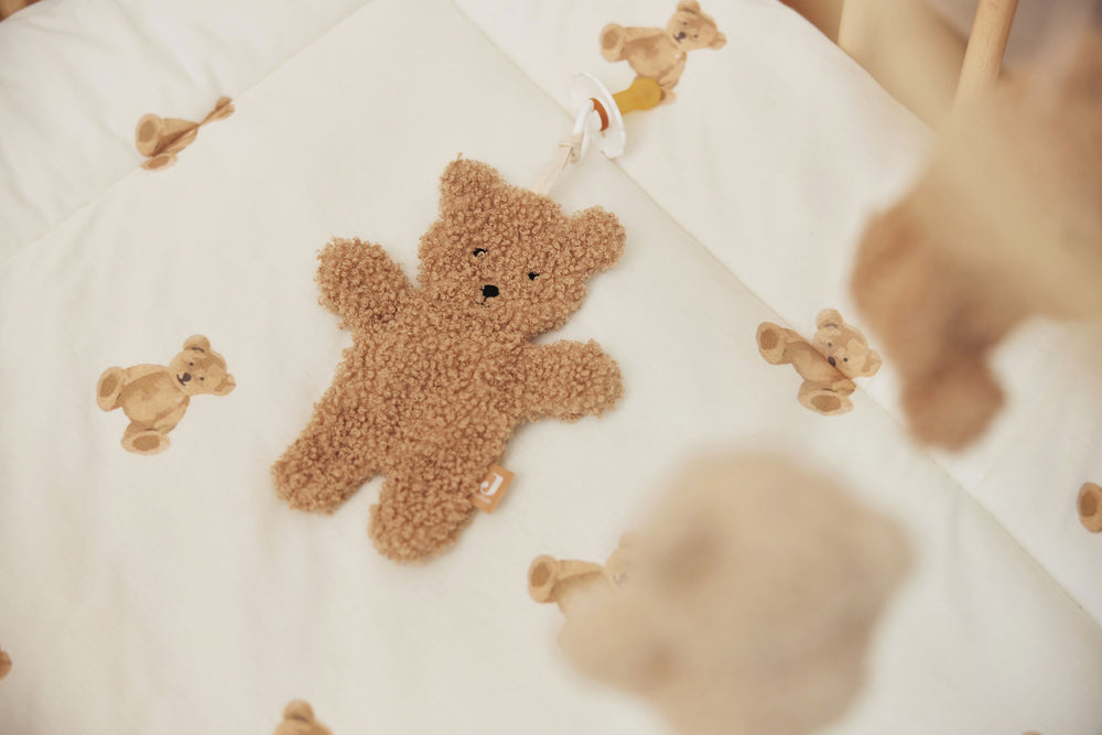 Attache sucette ourson biscuit