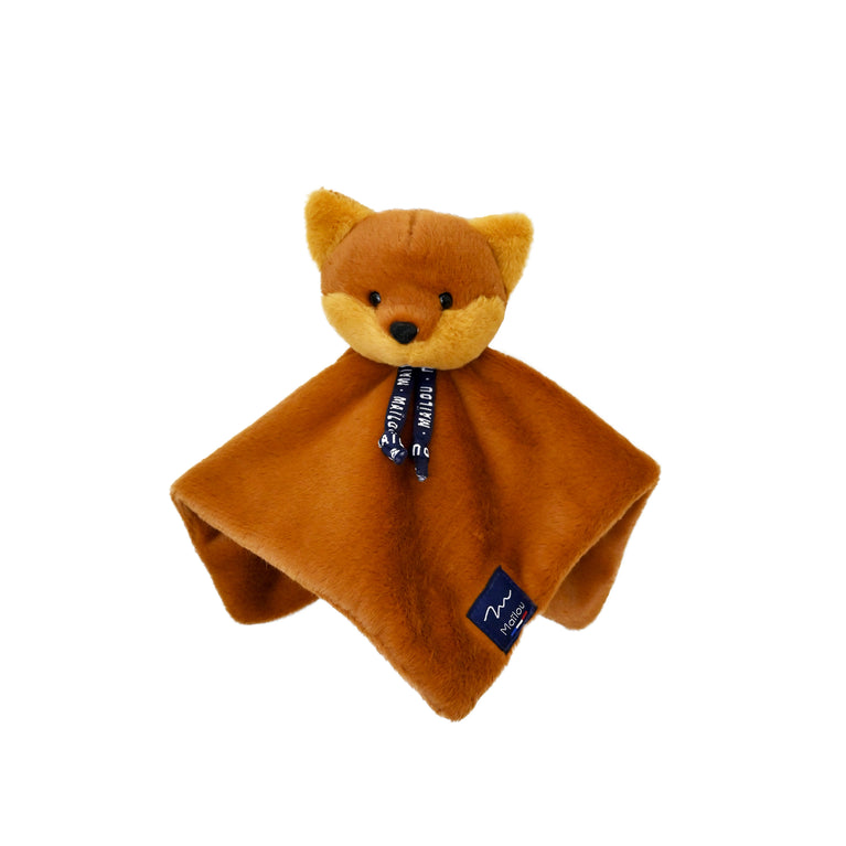 Renard - Doudou plat - fauve