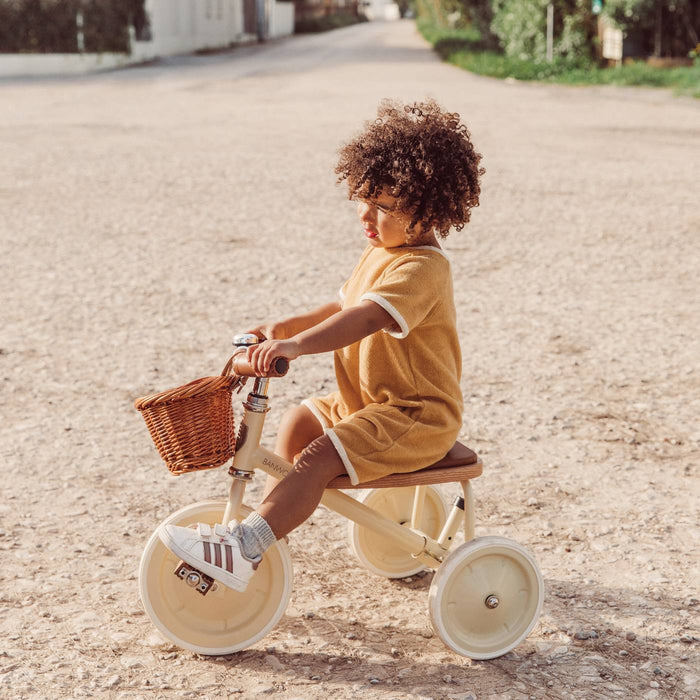 Tricycle vintage Banwood  - Crème