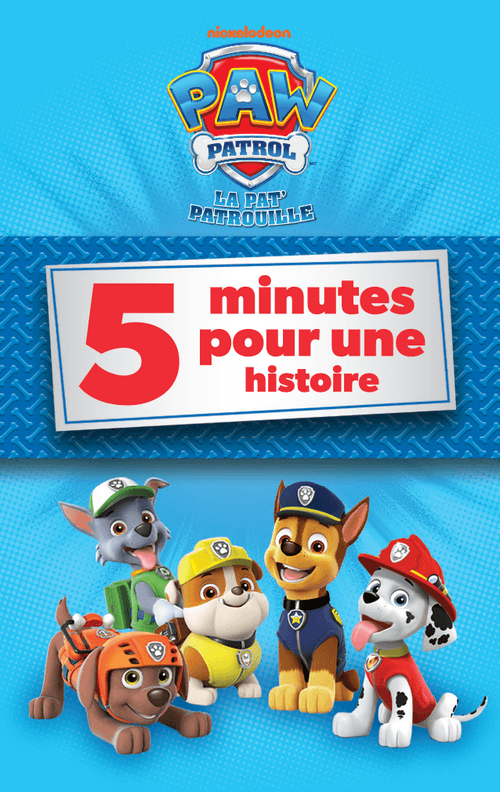 La Pat' Patrouille : 5 minutes pour une histoire - carte yoto
