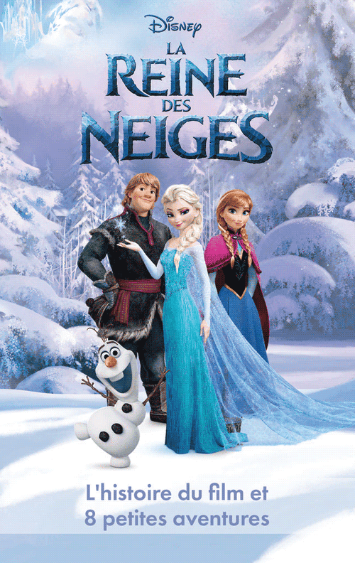 La Reine des Neiges - L'histoire du film et 8 petites aventures - carte yoto
