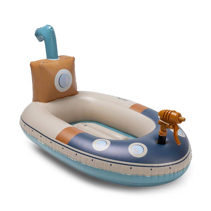 Bateau flottant - Beige - Sous-marin