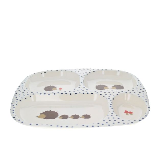 Assiette à compartiments Hérisson