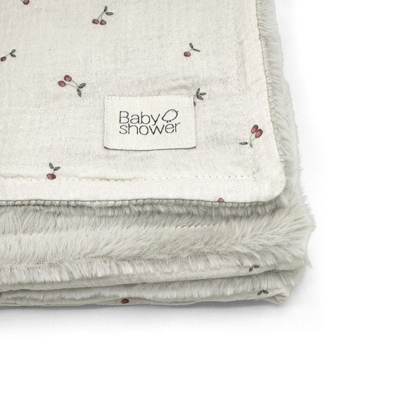 Couverture polaire - cherries