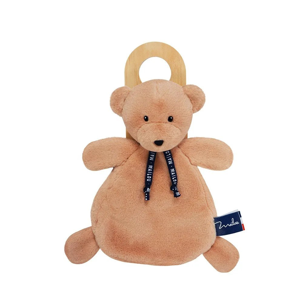 Doudou plat Ours Dorlotin – Beige