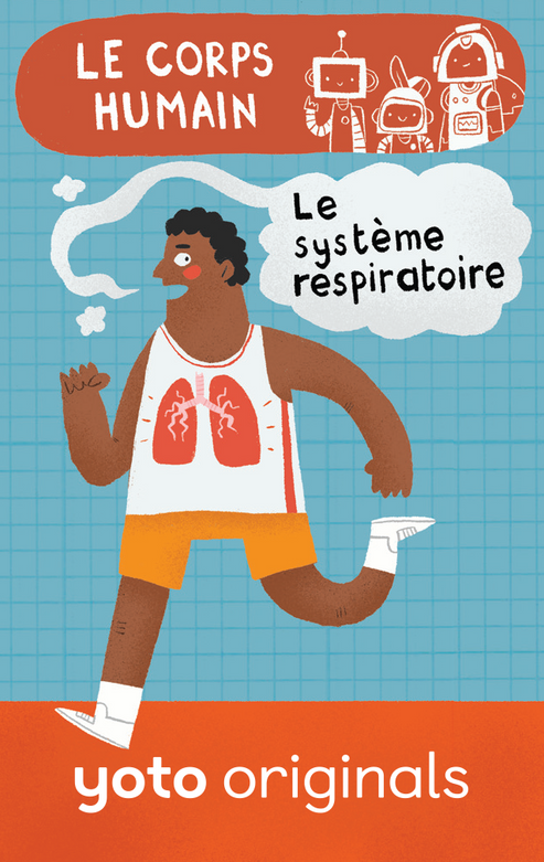 Lot de 8 cartes - Les BrainBots : le corps humain - carte yoto