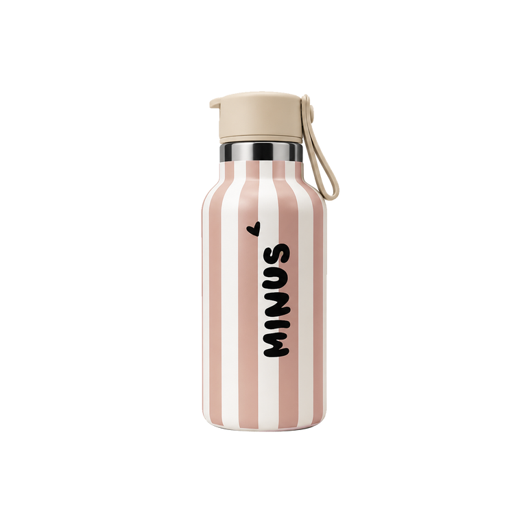 Gourde - Stripe - Rose