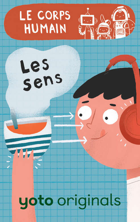 Lot de 8 cartes - Les BrainBots : le corps humain - carte yoto