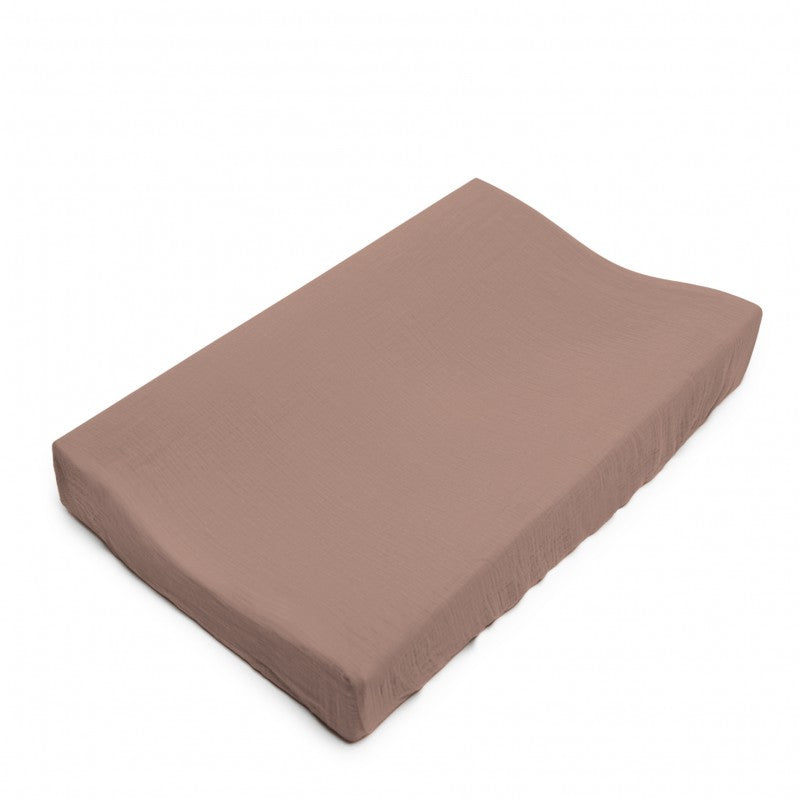 Housse matelas langer - caramel glacé