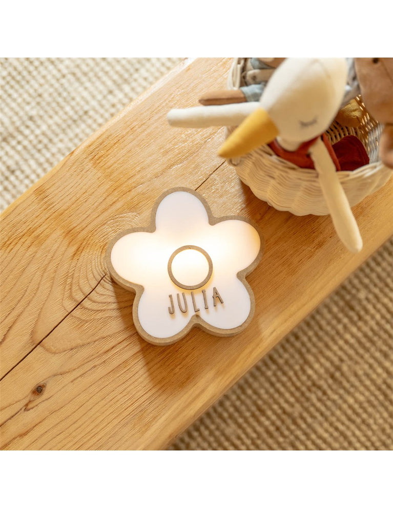 Veilleuse personnalisable - fleur