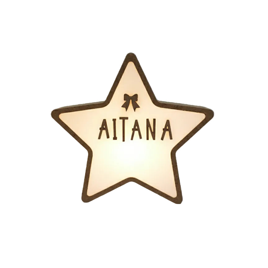 Veilleuse petit modèle - personnalisable - étoile