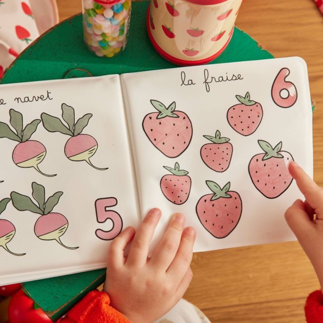Livre de bain magique "Mon petit marché"