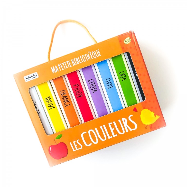 Ma première bibliothèque : apprendre les couleurs