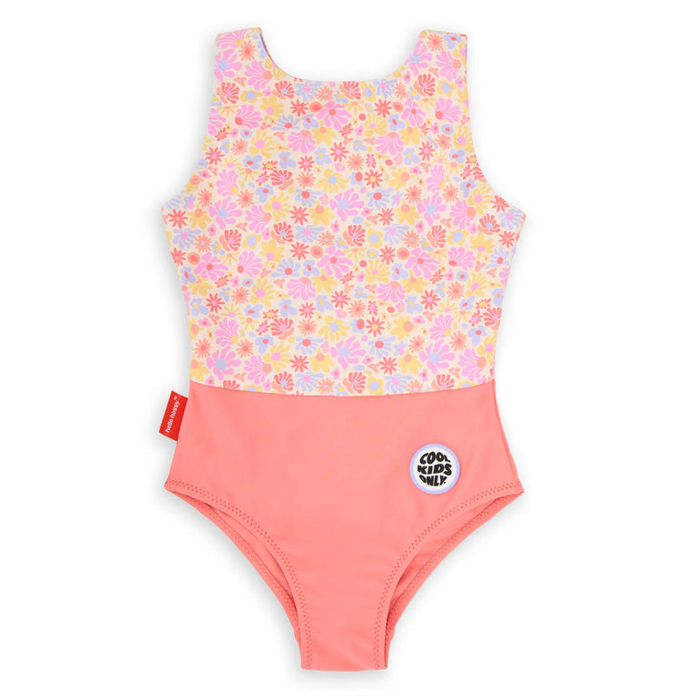 Maillot Retro Flowers - 7/8 ans