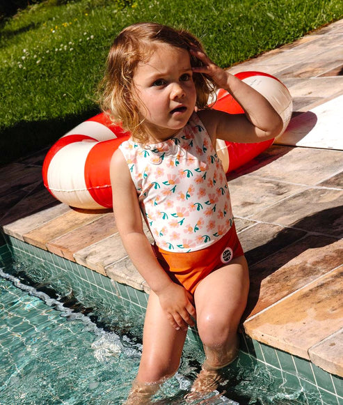 Maillot Springtime - 5/6 ou 7/8 ans
