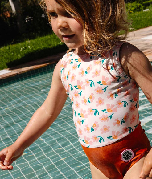 Maillot Springtime - 5/6 ou 7/8 ans